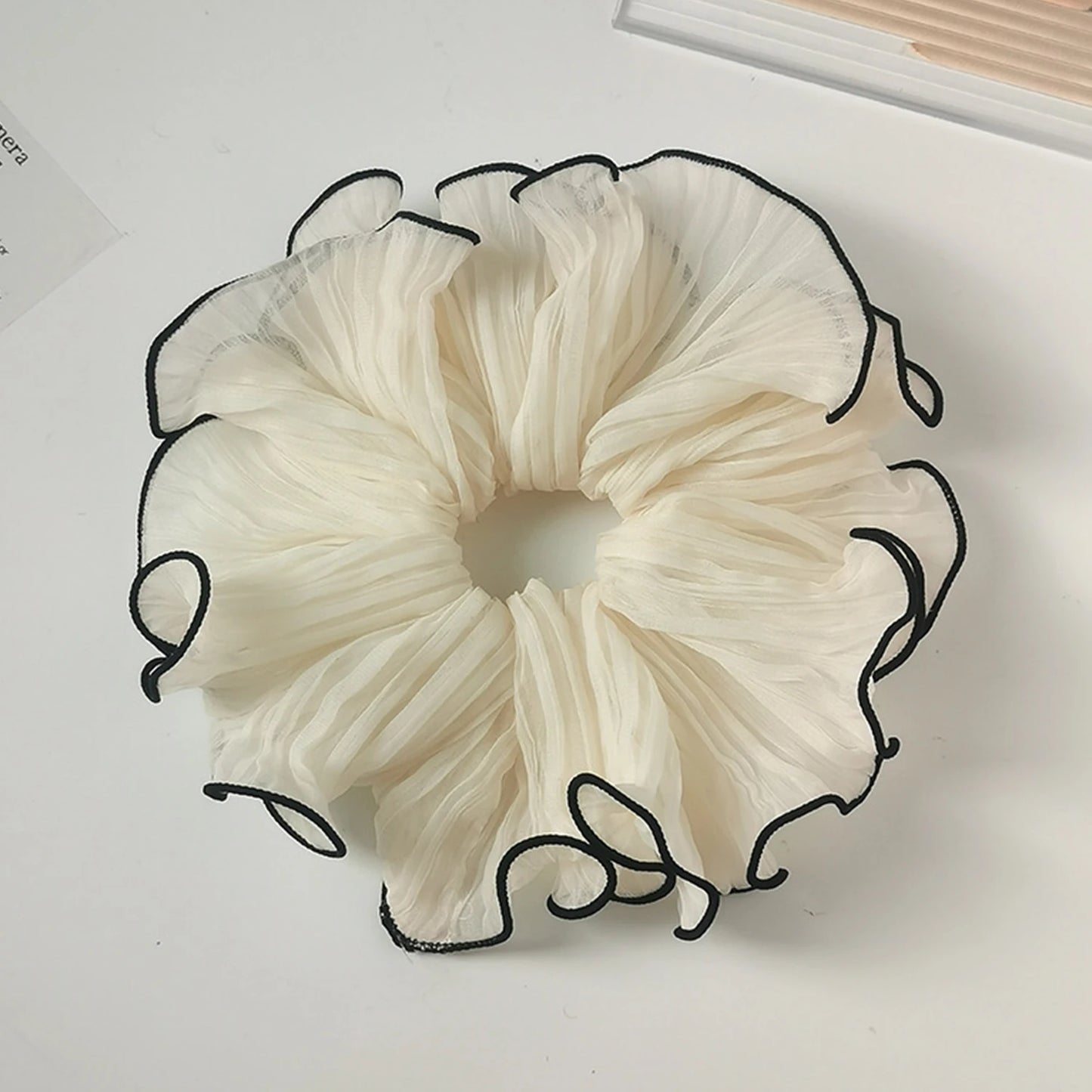 Fashion Style Big Scrunchies Hair ties For Bun Hairstyle Hair Accessories For Women Headwear