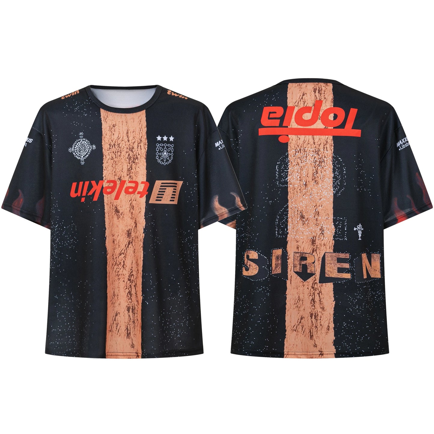 TRAVIS SCOTT CACTUS JACK 3d Printed Football Jerseys Loose Sports Jerseys Short Sleeved T-shirts for Men and Women