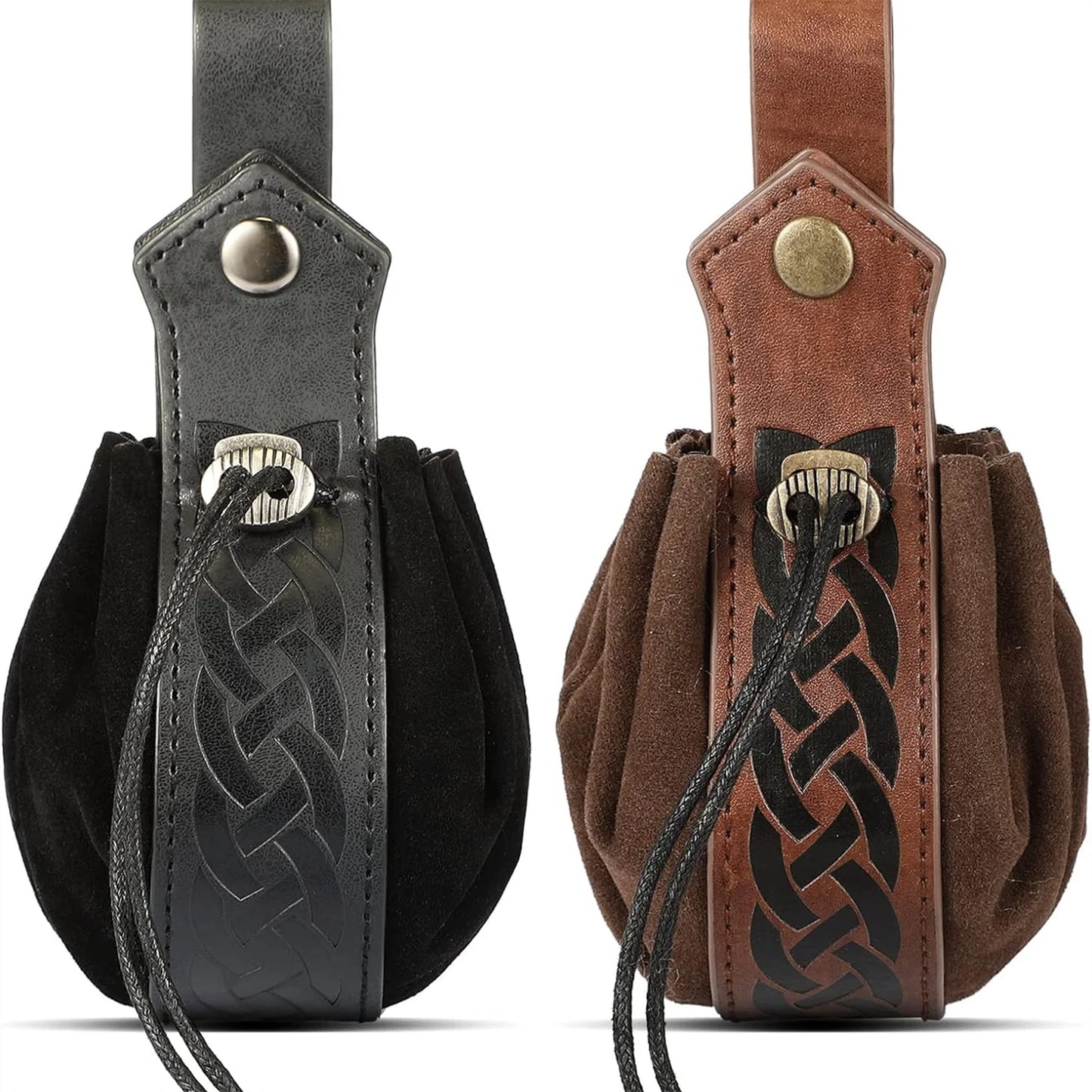 Medieval Retro Waist Bag Viking Style Hanging Belt Coin Purse Knight Fanny Pack Portable Men Women Money Pouch
