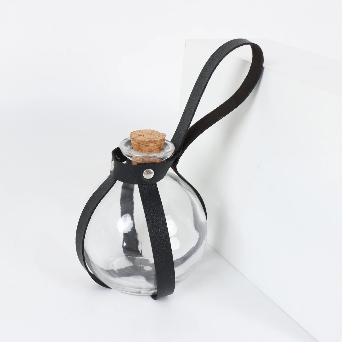 Renaissance Accessories 6 Pack Medieval Pirate PU Leather Belt Bag Cork Potion Bottle Belt