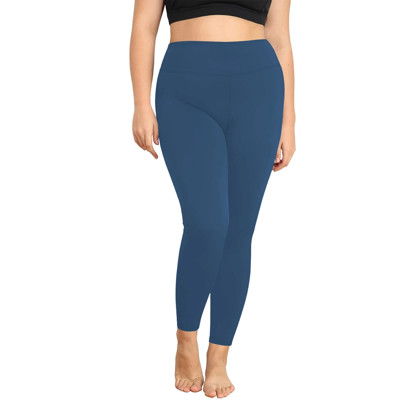 High Waist Yoga Leggings Stretch Workout Pants for Running Gym Fitness Activewear
