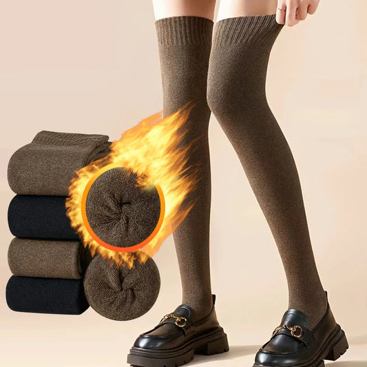 2 pairs of long tube thickened socks