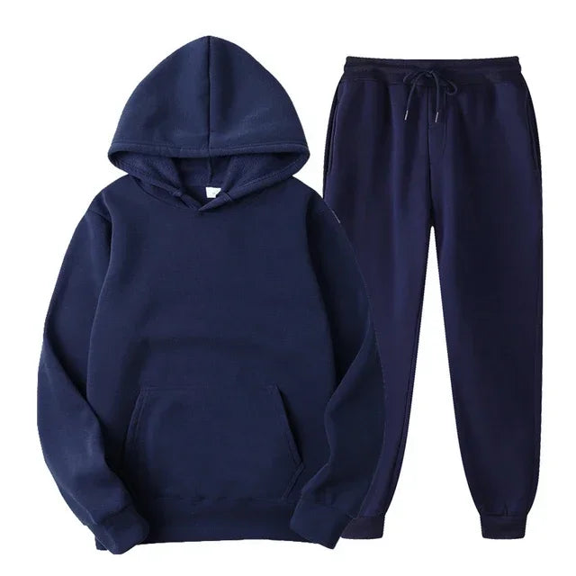 Sweatsuit Set Hoodies + Sweatpants Sports Women's Suit Track Suits