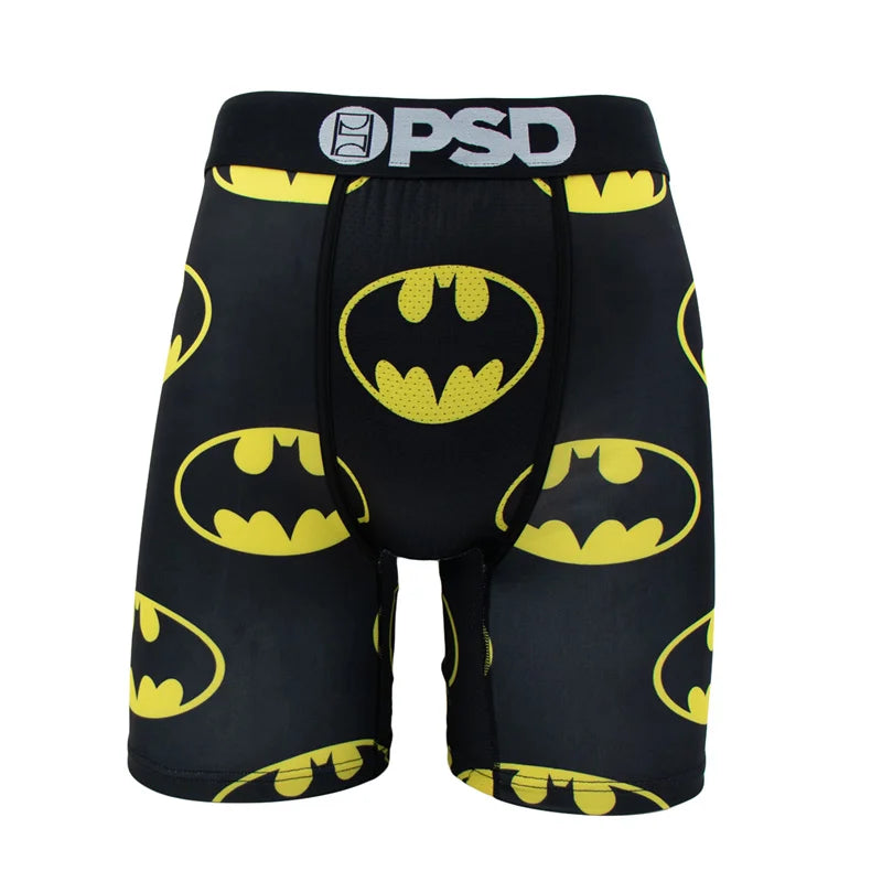 1Pcs Sexy Men Underwear Boxers Fashion Print Underpants Male Boxers Men's  Plus Size Breathable Man Boxer Briefs Trunks