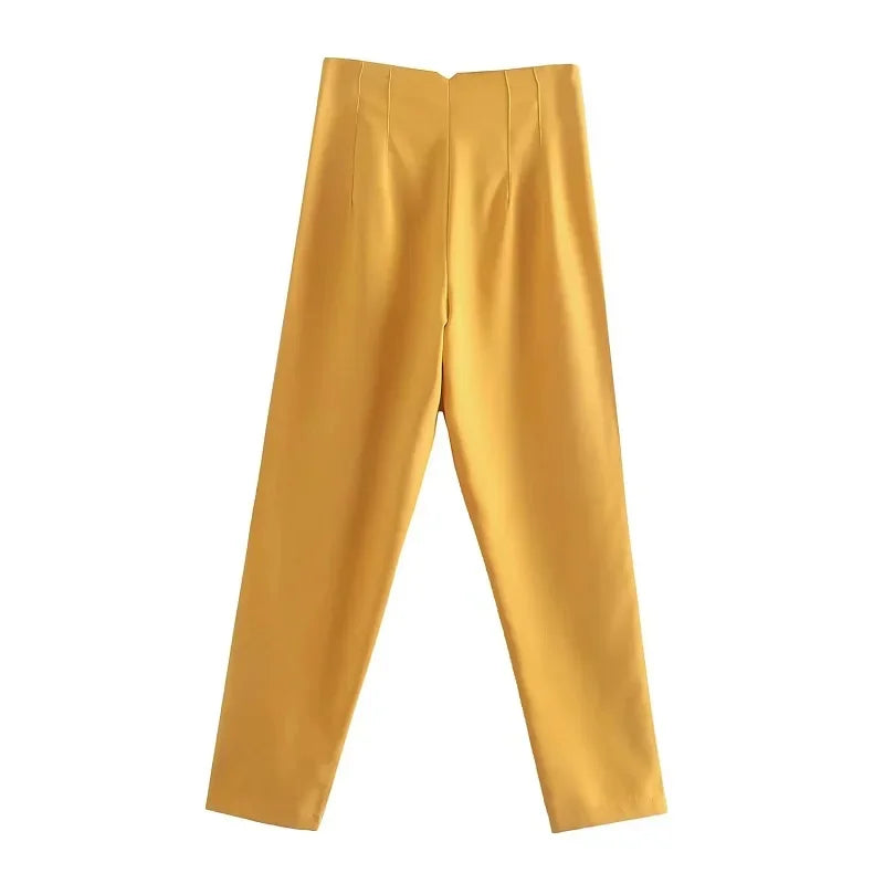 Ladies Pants Office Wear Pants for Women Fashion High waist Formal Pants Office outfits Pencil Trousers