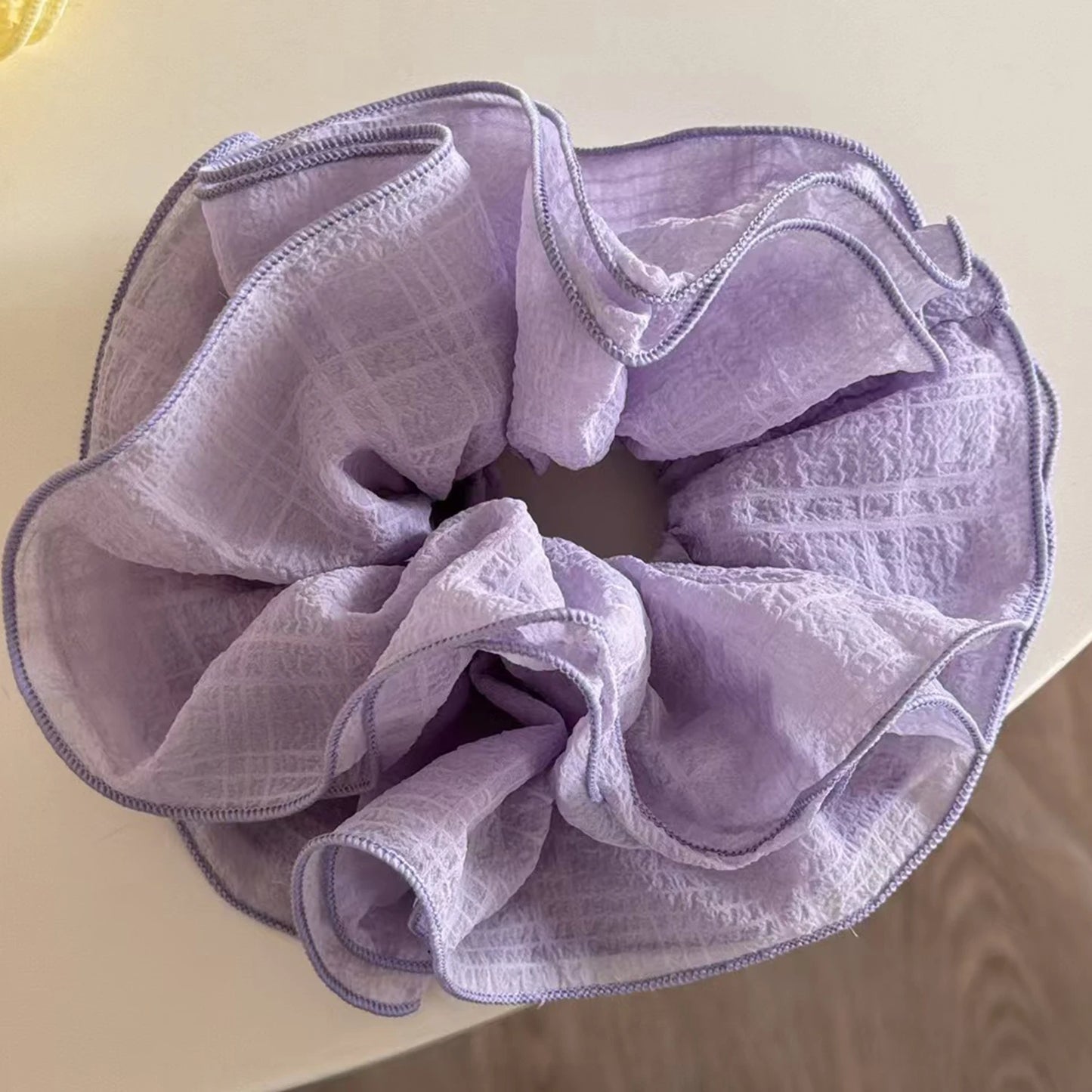 Fashion Style Big Scrunchies Hair ties For Bun Hairstyle Hair Accessories For Women Headwear