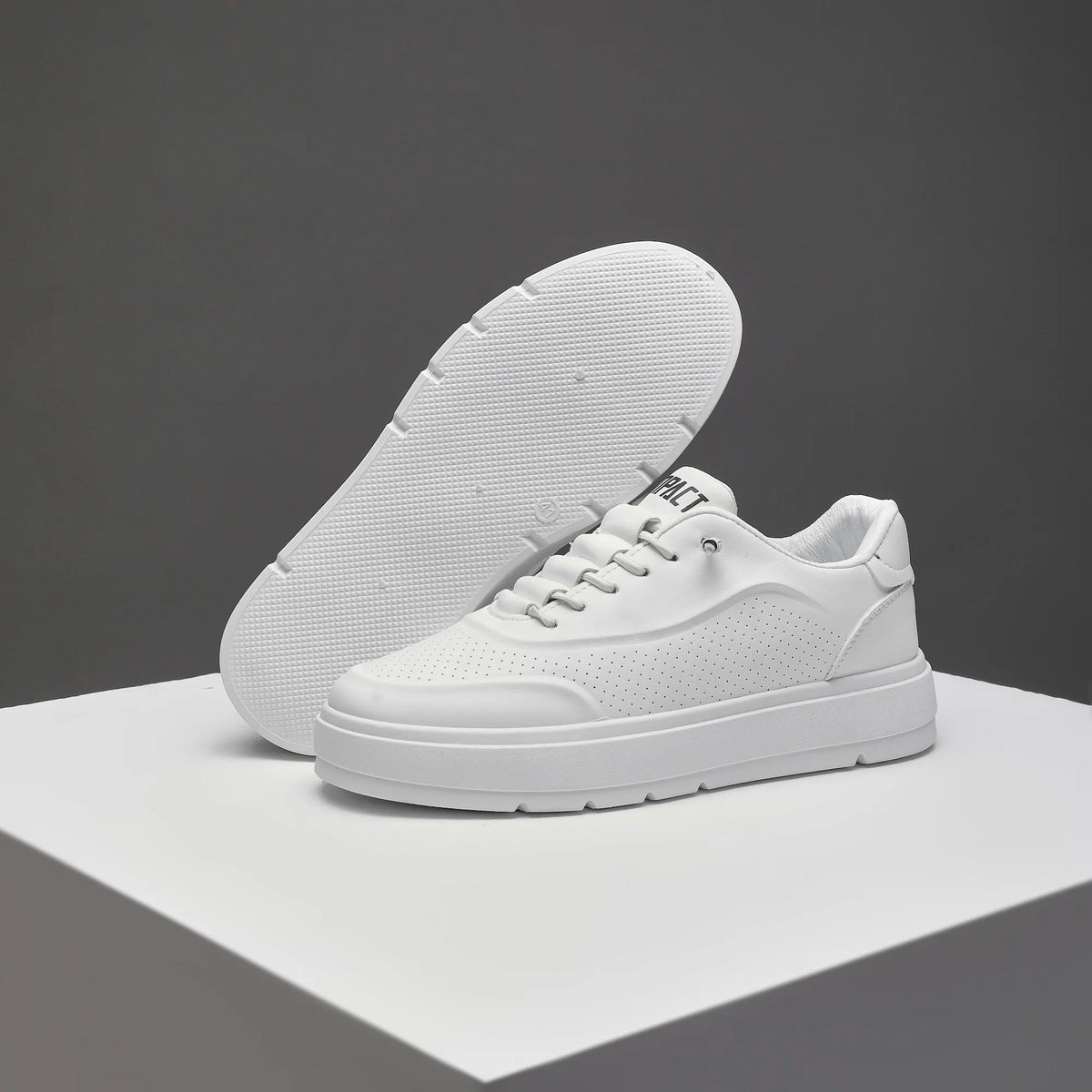 Men's Luxury Vulcanized Sneakers, Fashion Outdoor Sport Shoes w/Breathable Design for Gym/Casual Wear & Street Style