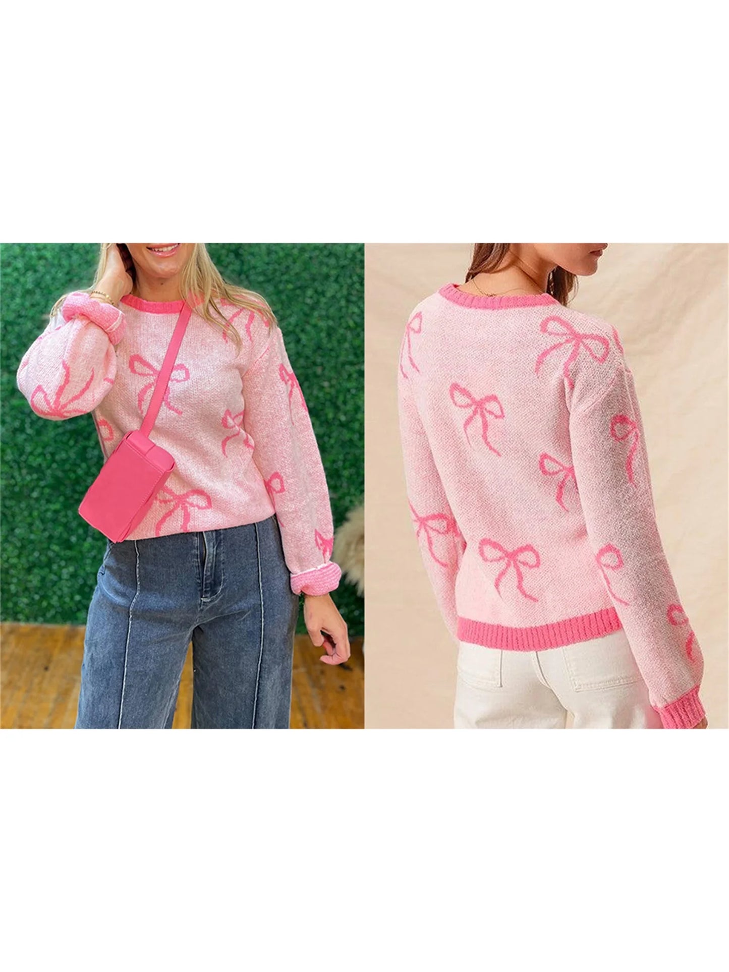 Women s Cozy Cable Knit Sweater with crewneck for Fall and Winter Fashion