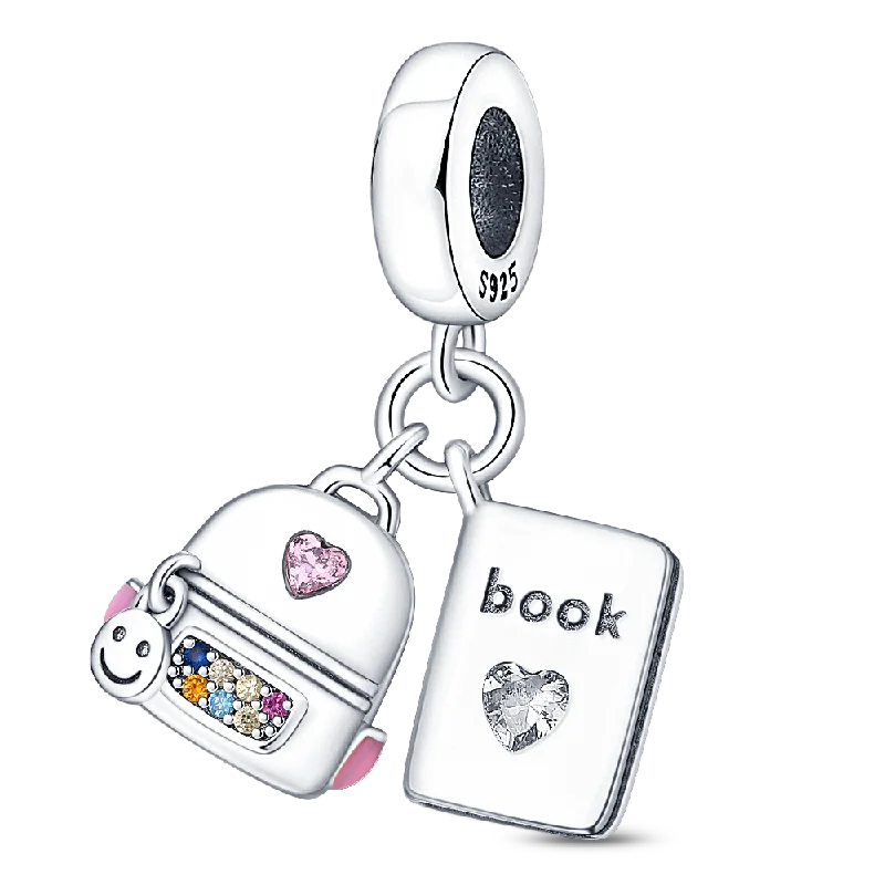 Fit Pandora Original Bracelet 925 Sterling Silver Cute Cat and Puppy Series  Charm