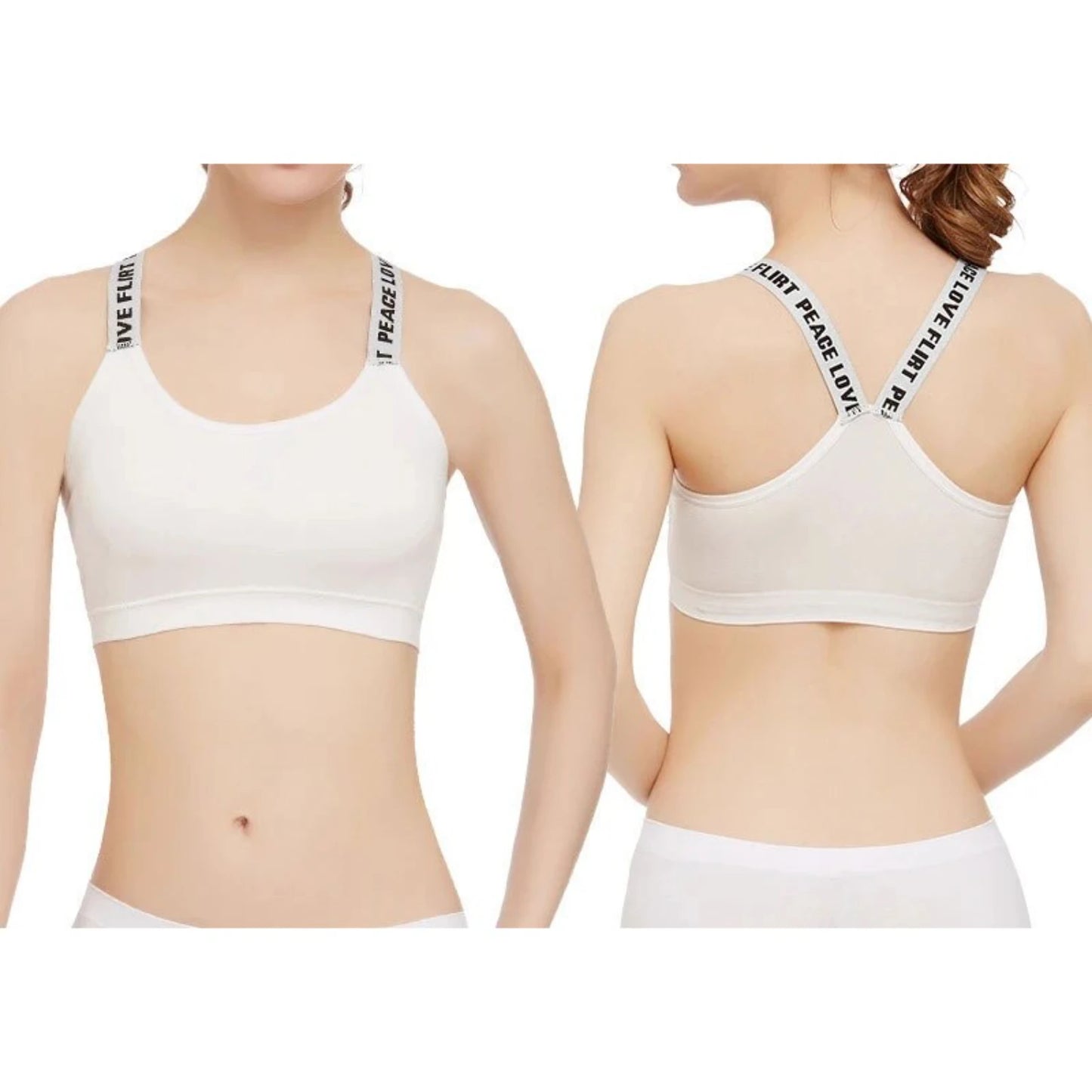Sport Bra Fitness  Yoga Wrap Chest Bra Running Gym Fitness Crop Top Sweat Absorbing