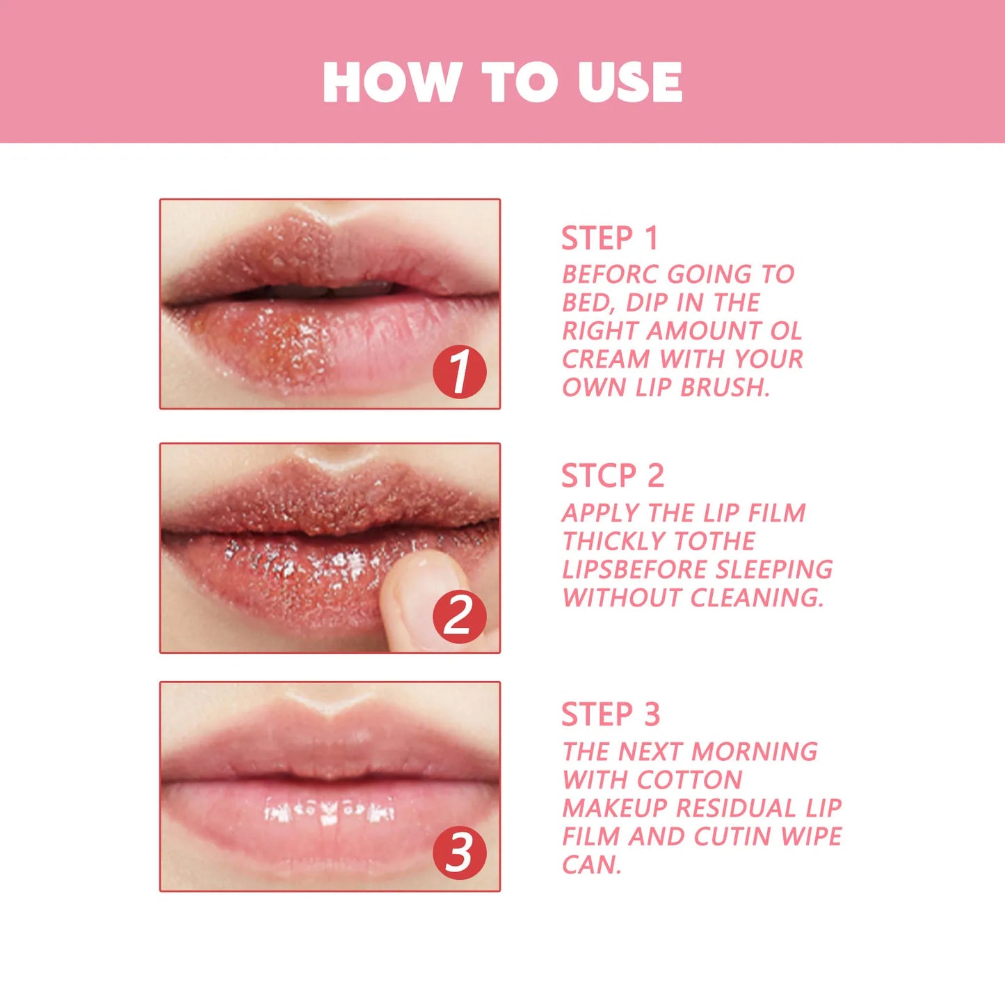 Pink Lips Scrub Exfoliator Dead Skin Removal  Fade Lip Lines Anti Dryness