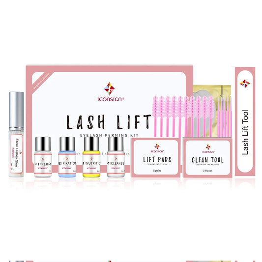Lash Lift Kit Lifting Eyelashes Lasting 6-8 Weeks Lash Perm Eyelash Enhancer Makeup Tools