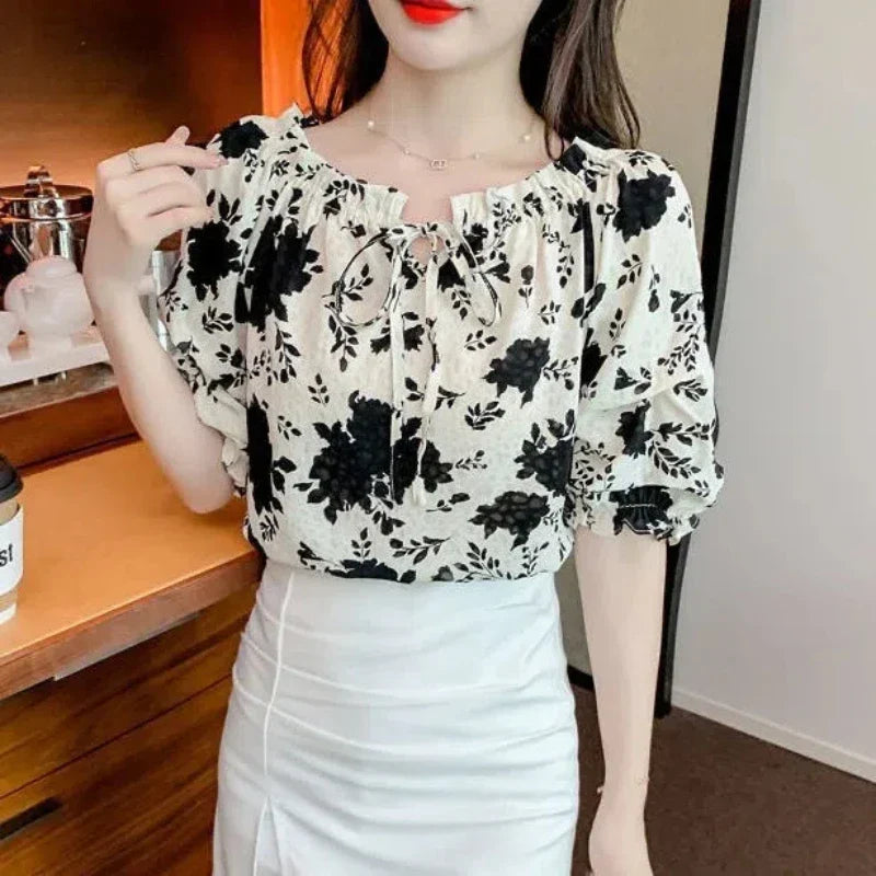Floral Blouse Summer