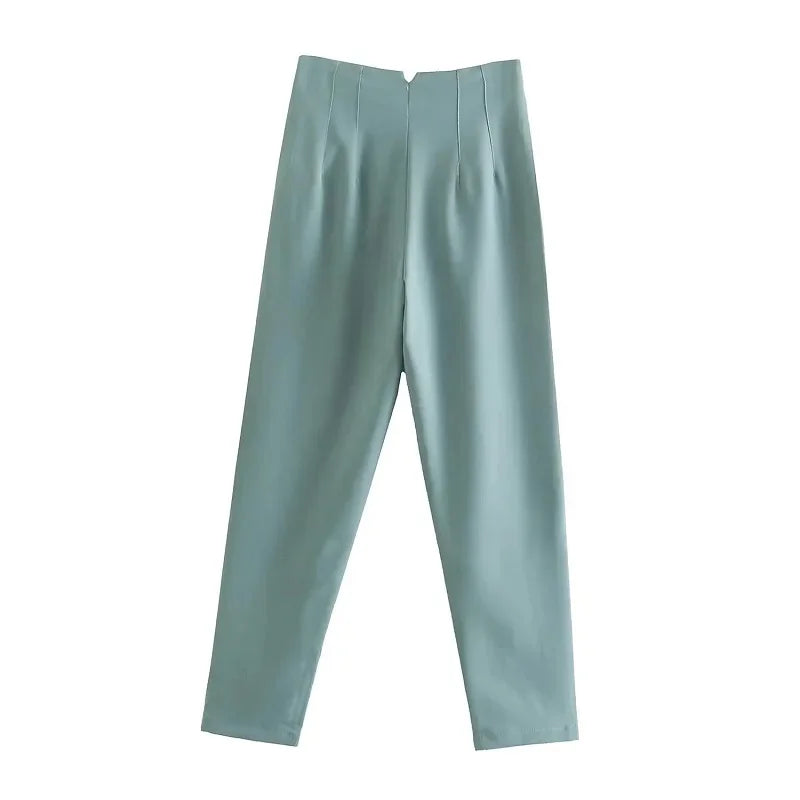 Ladies Pants Office Wear Pants for Women Fashion High waist Formal Pants Office outfits Pencil Trousers