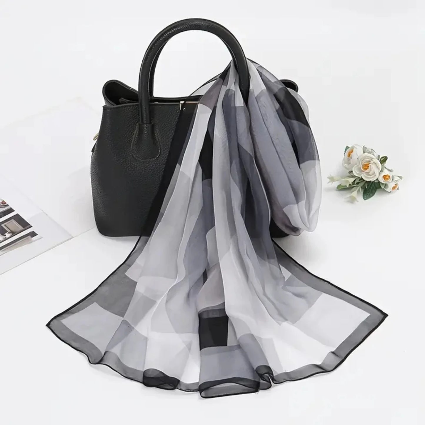 Lightweight Print Pattern Scarf Fashion Scarves Sunscreen Shawls