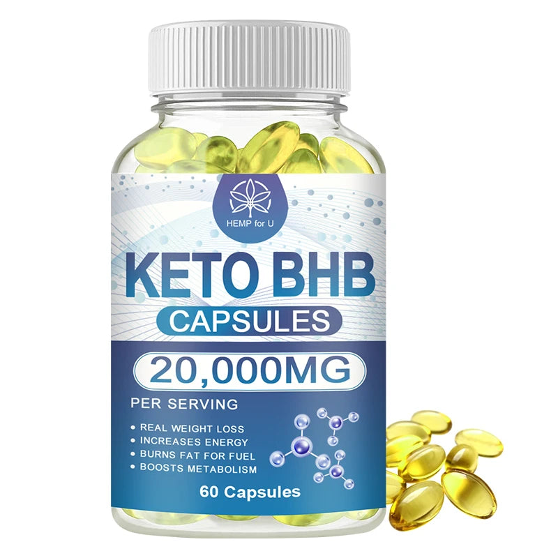 Keto Supplement Capsules – 3-Pack, 60 Count