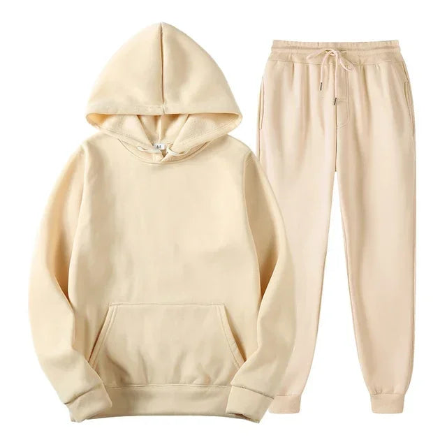 Sweatsuit Set Hoodies + Sweatpants Sports Women's Suit Track Suits