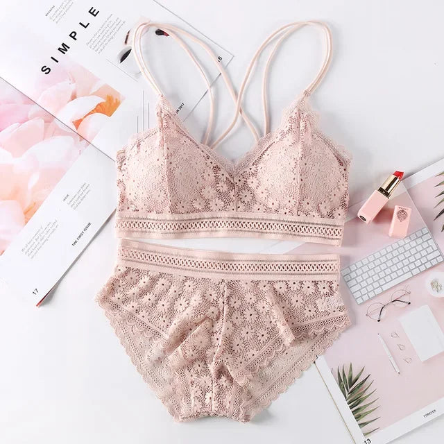 Lace Push-up Bra and Panty Sets  Lingerie Set