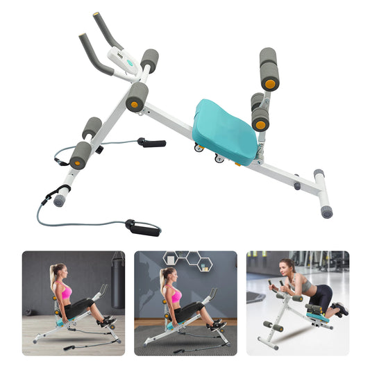 Abs Workout Equipment for Home Gym, Whole Body Workout Waist Trainer for Women&Men, Core Abs Exercise Machine 120kg