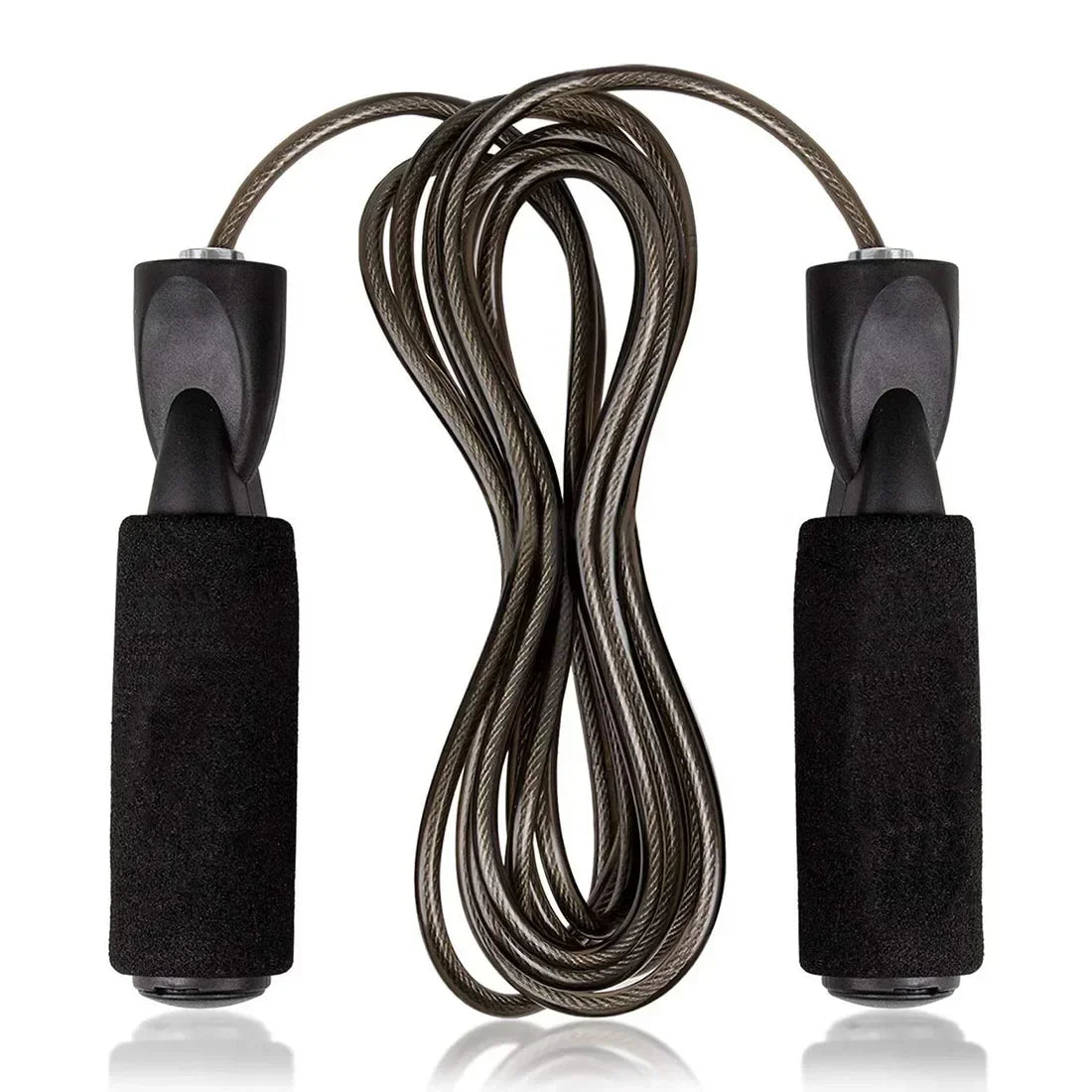 Adjustable Jump Rope For Speed Skipping Exercise Weight-Loss Fitness Women Men Steel Ropes With Bearings
