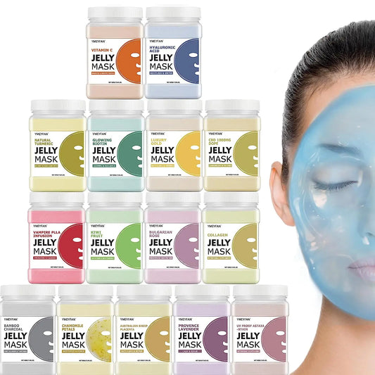 15/10/5PCS Jelly Face Mask Powder for Facials  Hydro jelly Mask