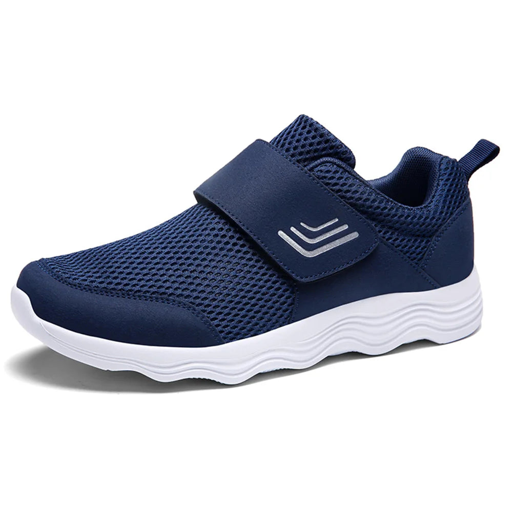 Walking Sneakers Comfortable Fashion Sneakers Adjustable Closure Orthopedic Shoes Lightweight for Swollen Feet