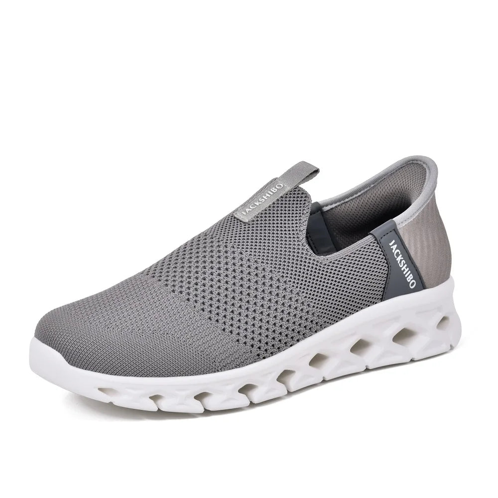 Slip on Sneakers  Walking Shoes with Arch Support Memory Foam