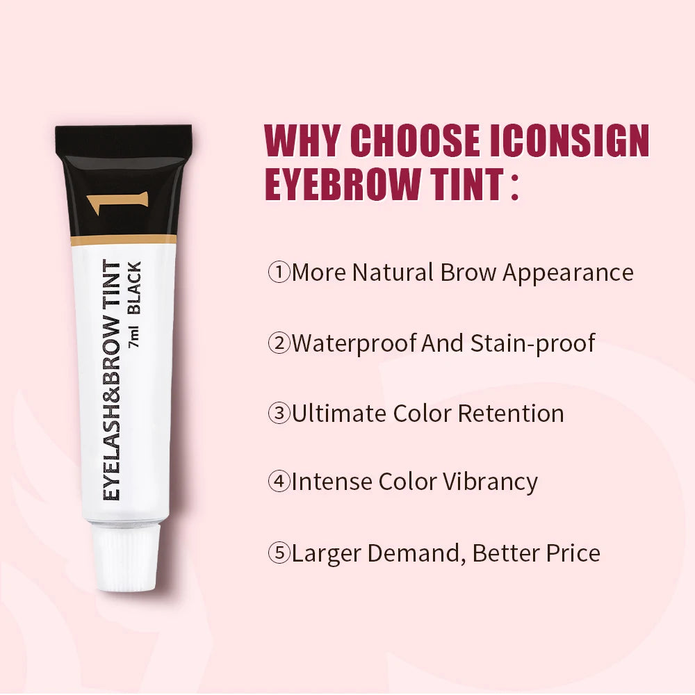 Eyelash Eyebrow Dye Tint Kit Brow Enhancer Mascara Lift Tinting Tattoo Eye Makeup Tools