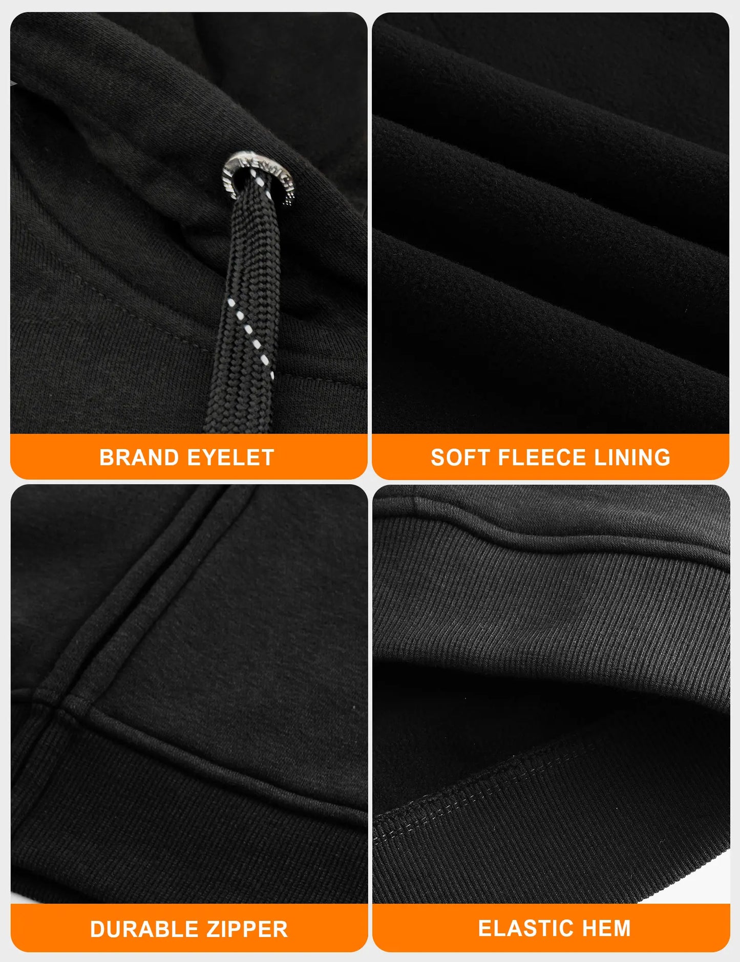 Unisex Heated Hoodie Sweater Heating Jacket with Battery Pack for Men and Women
