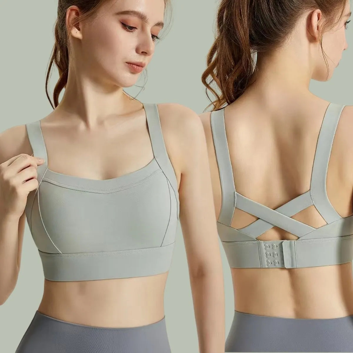 Sports Bra Steel Wire Pilates Golf Bra Yoga Bra