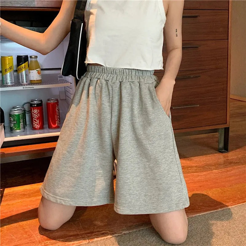 Cross-border wish explosion shop Europe and the United States loose fashion shorts women's