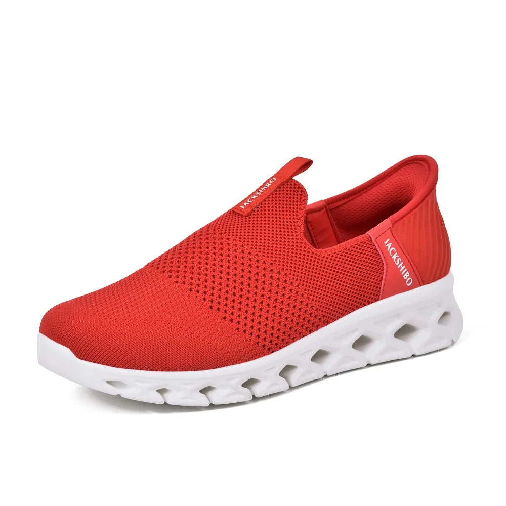 Slip on Sneakers  Walking Shoes with Arch Support Memory Foam