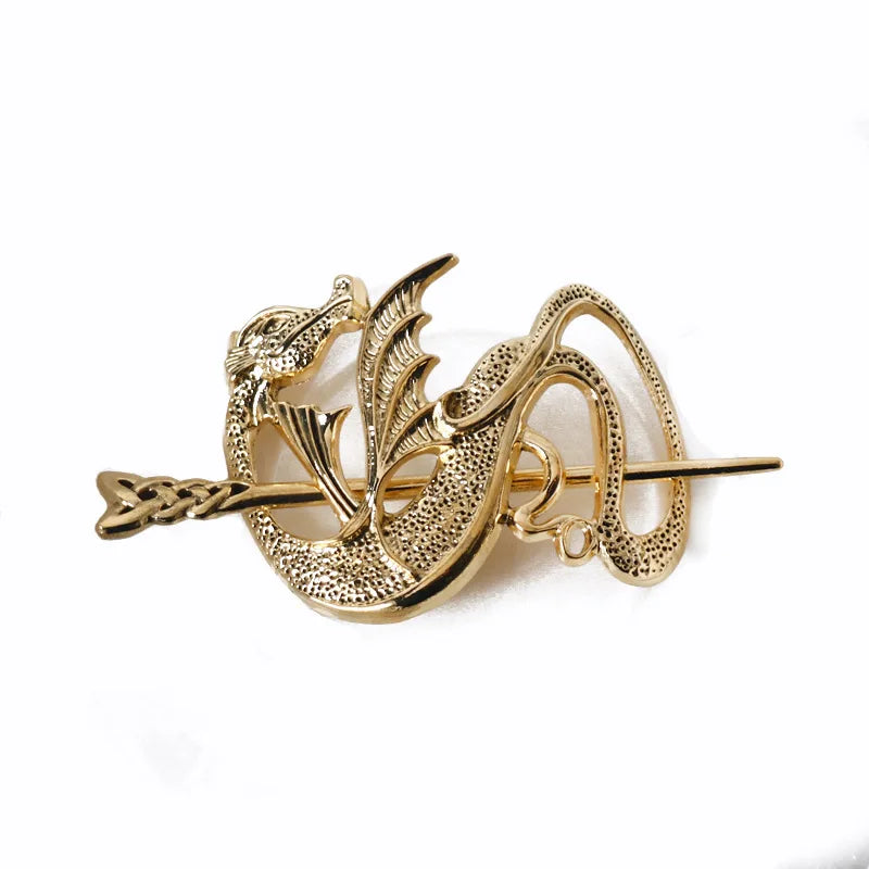 Women Celtic Hair Slide Hairpins Viking Celtic Hair Clips Celtic Knot Hair Stick Metal Hair Barrette Hair Pin Retro Hair Accessories