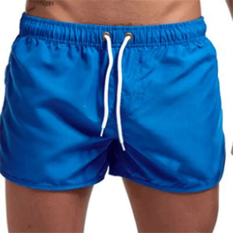 Summer Men's Swimwear Shorts Brand Beachwear Sexy Swim Trunks Men Swimsuit Low Waist Breathable Beach Wear Surf