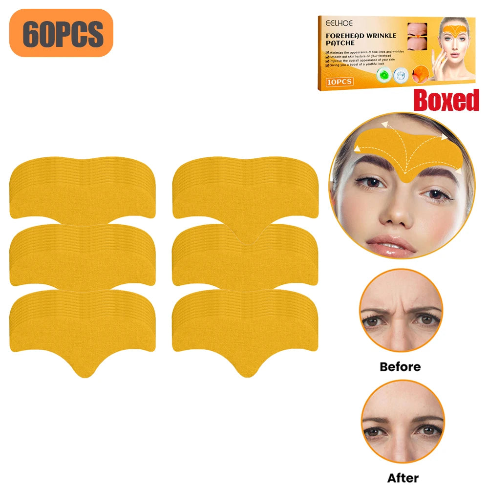 100-10pcs Collagen Forehead Wrinkle Patch