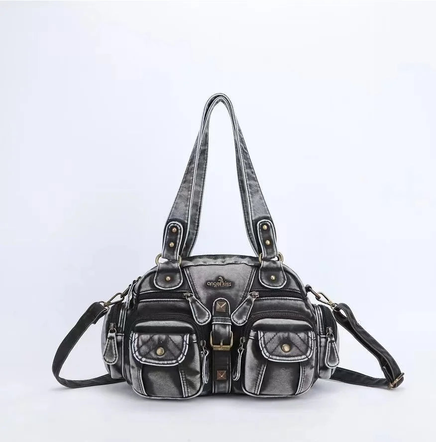 Handbags Satchel Top-handle Handbag PU Shoulder Bag Dumpling Pack  Shoulder Bags
