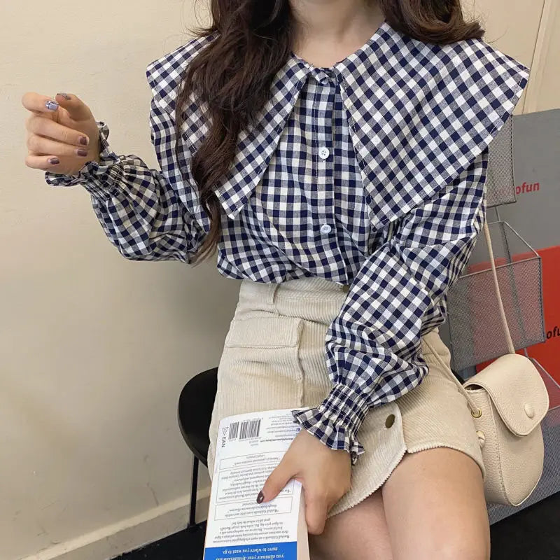 Chiffon Blouses  Peter Pan Collar