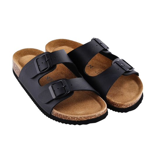 Leather Birkenstocks Cork Flip-flops for women  Vintage Summer Wear  Slippers Fashion Casual Beach Sandals