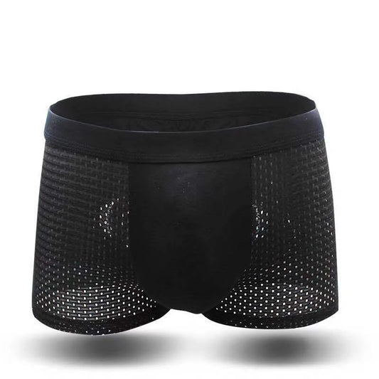Men's Nylon Underwear Men Shorts  Men's Underwear Fashion Underwear Male Personality Multicolor Boxer Shorts