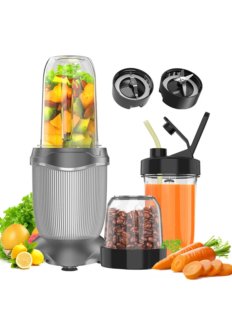 Smoothie Blender, 1000 Watt upgraded compact personal blender for milkshakes and smoothies, juices, frozen drinks, juices and mo