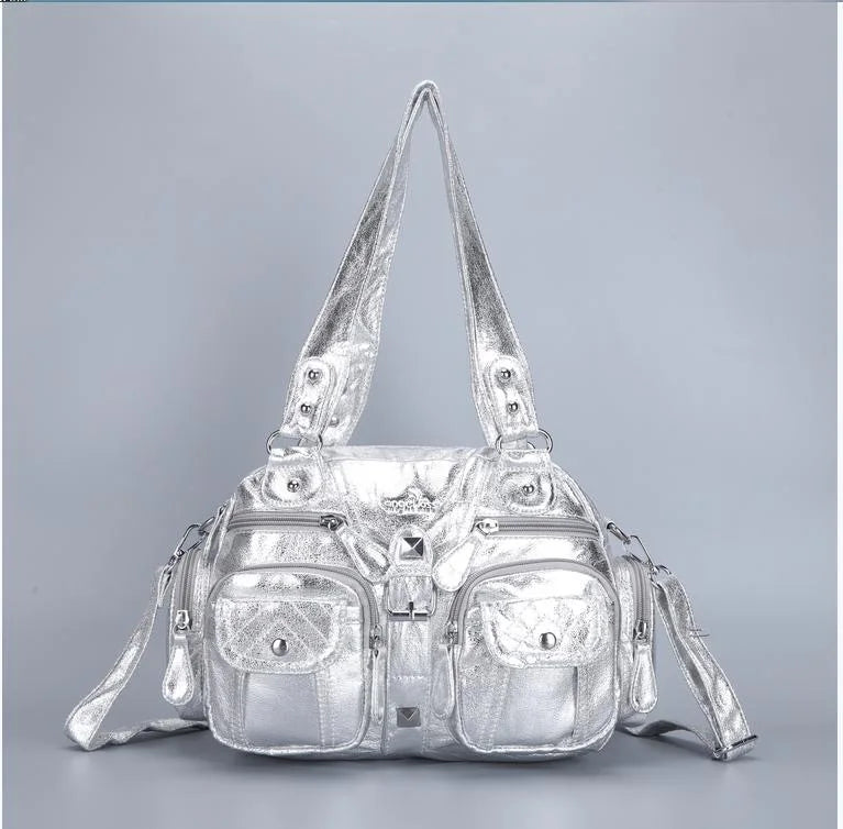 Handbags Satchel Top-handle Handbag PU Shoulder Bag Dumpling Pack  Shoulder Bags