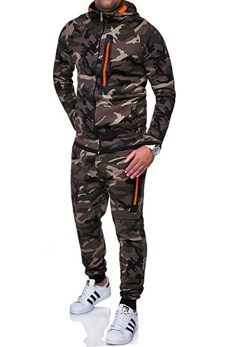 Spring And Autumn Camouflage Suits Outdoor Sports Wear-resistant Labor Set