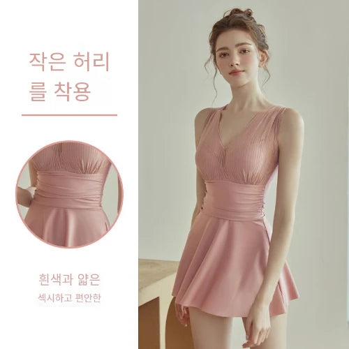 swimsuit dress, swimming pool hot spring swimsuit,  swimsuit