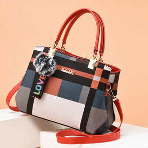 Elegant Designer Handbags Women Bags Messenger Pu Leather Crossbody Bags Shoulder Bag Top-Hand Tote Bag