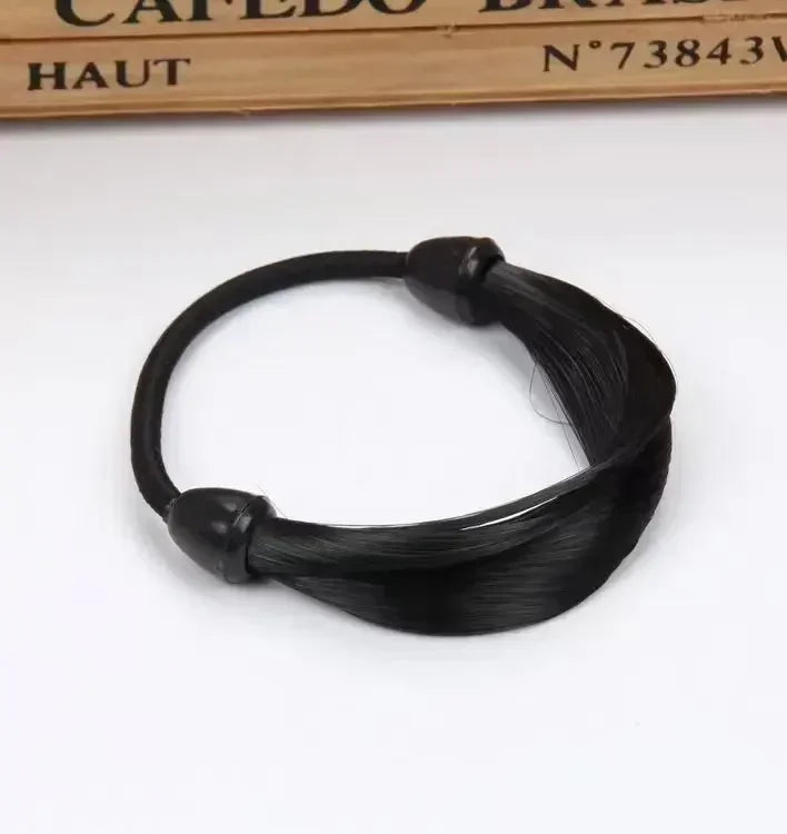 1pc Invisible Seamless Ponytail Headband Hair Band Rubber Bands Women Girls High Elastic Hair Ropes Hair Headdress