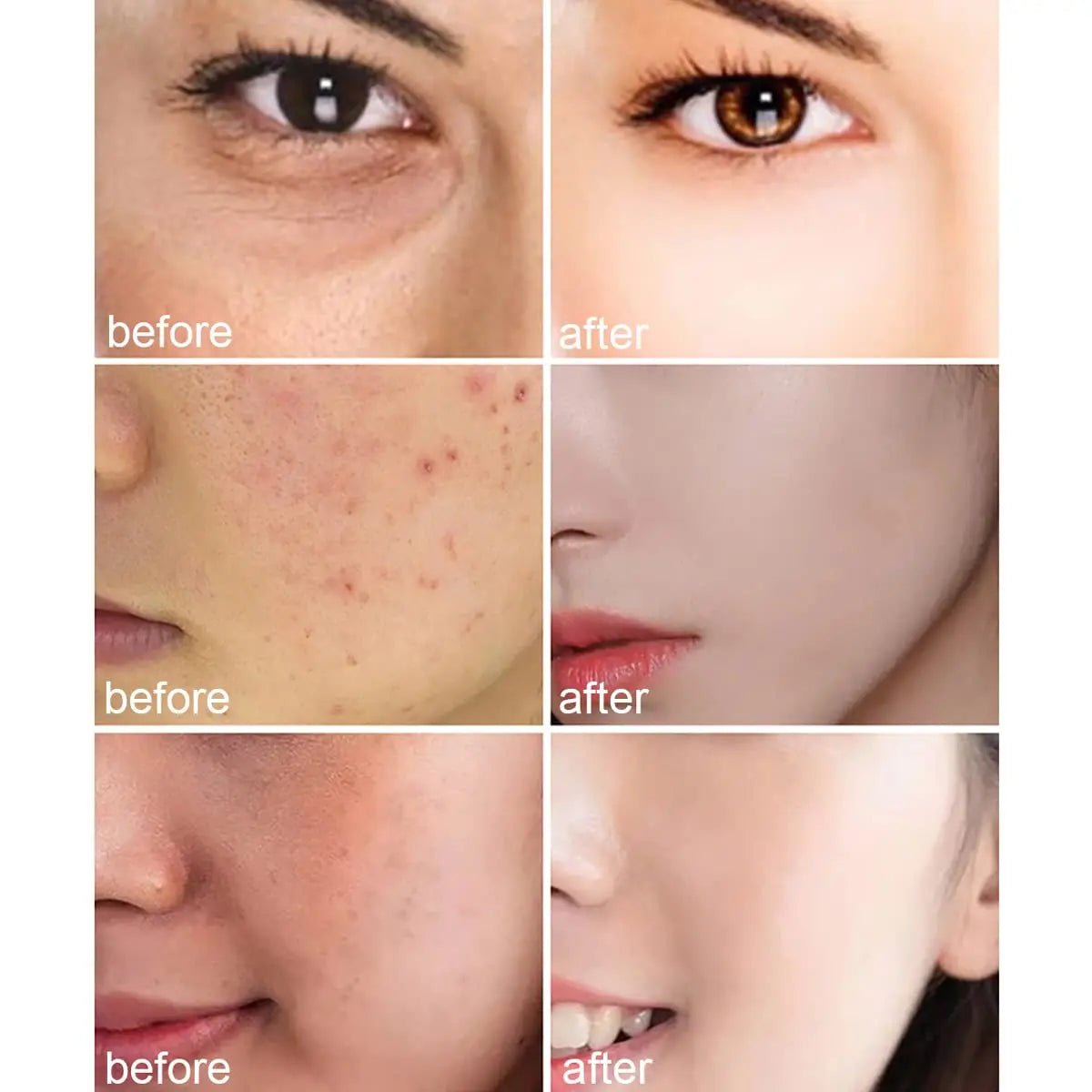 3Color Concealer Eye Cream Make Up Foundation Makeup Full Coverage Conceal No Creasing No Separation