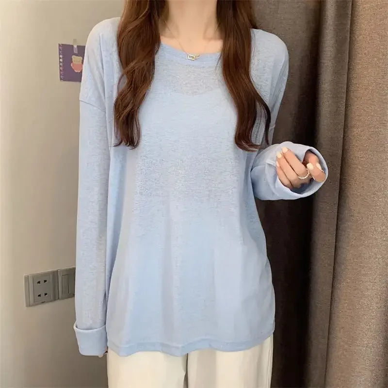 Mesh Sunscreen Long Sleeved  Cover