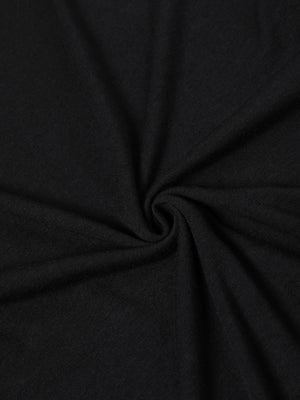 Solid Color Curvy Hem Tank Dress, Sexy Sleeveless Strap Loose Maxi Dress, Women's Clothing