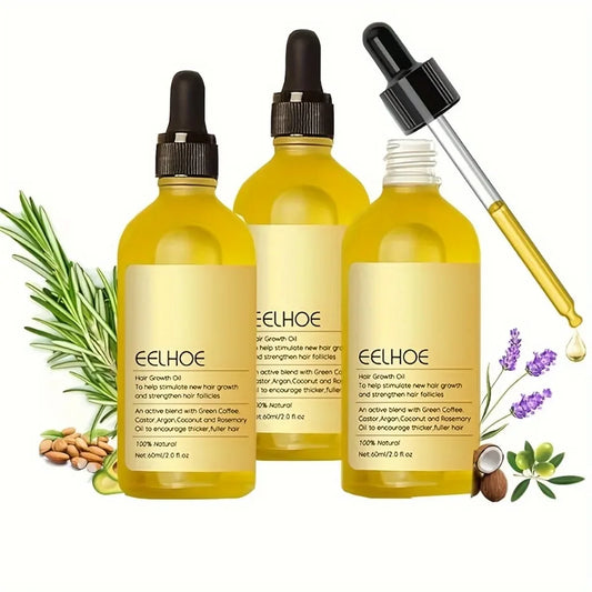 Rosemary Dense Hair Essential Oil Veganic  Prevent Hair Loss  Nourish Hair Care Oil 60ml