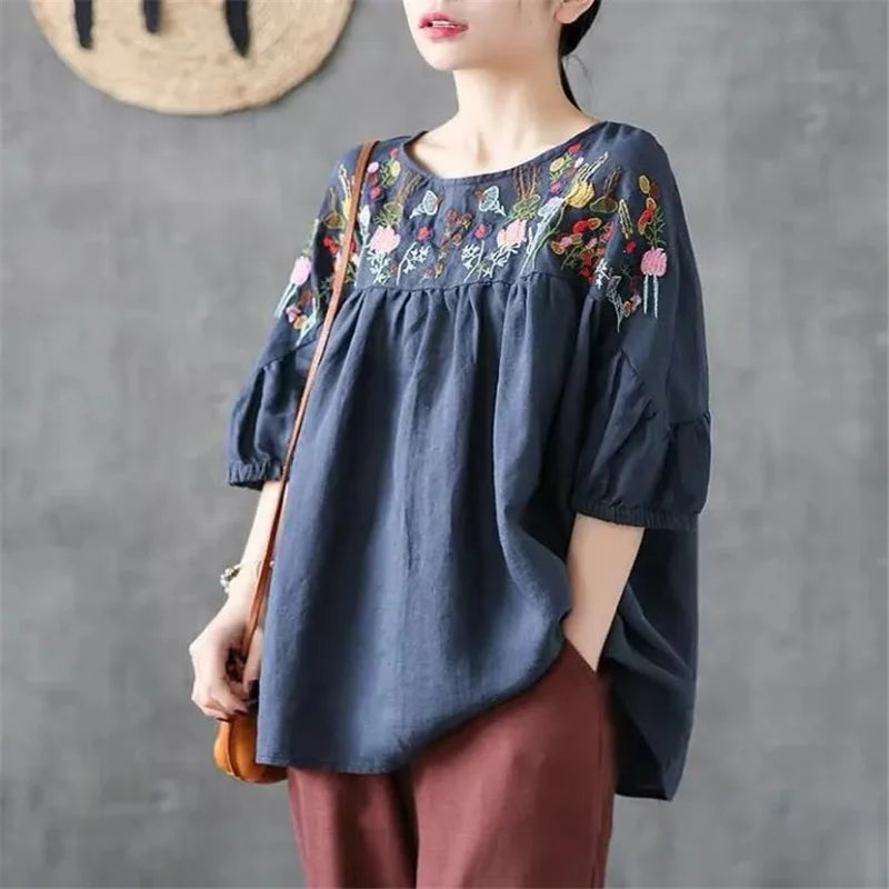 Women's Shirt Cotton Top